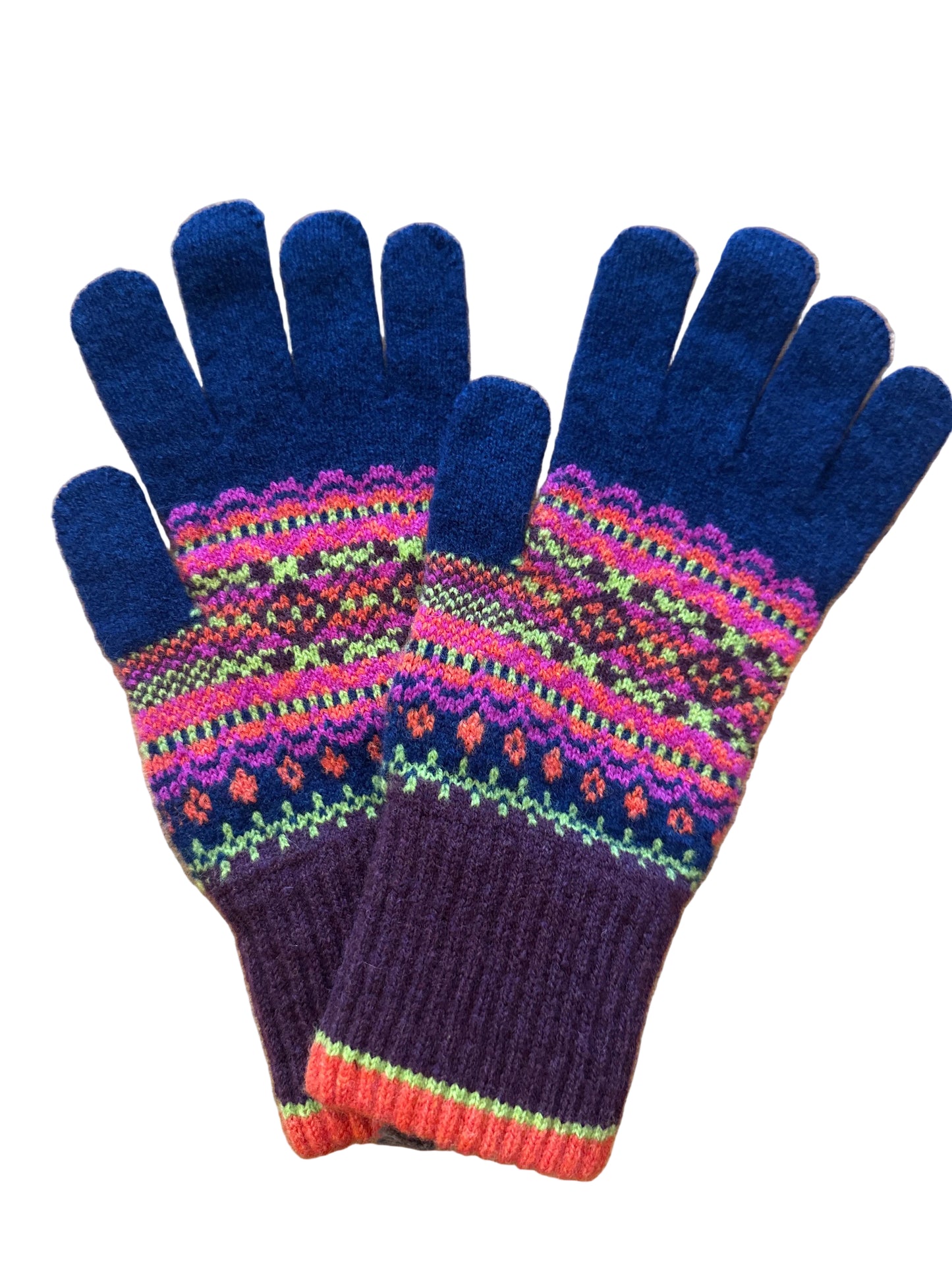 New Eribe Knitwear Alloa Glove In Salsa-Tango