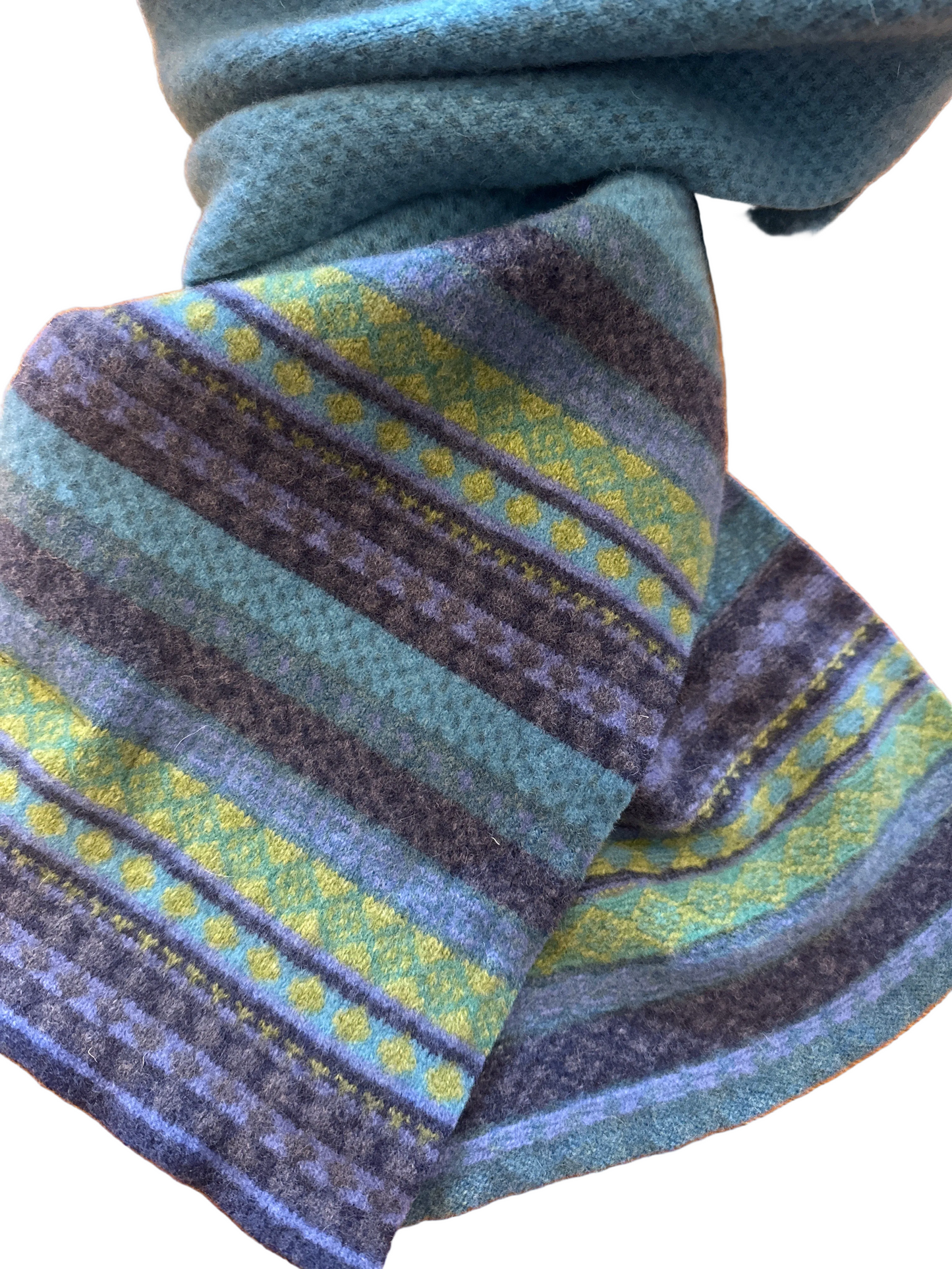 Kilda Stripe Scarf In Marina