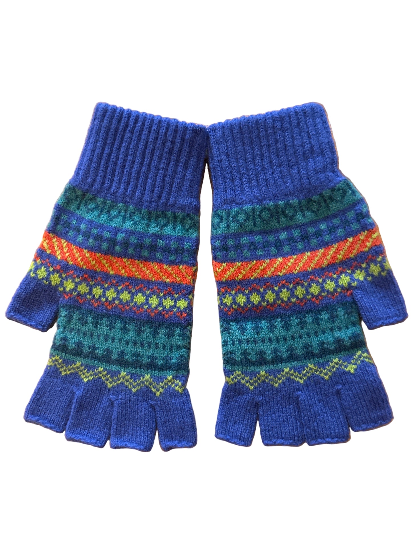 Green Grove Weavers Staffa Fingerless Glove in Hyacinth