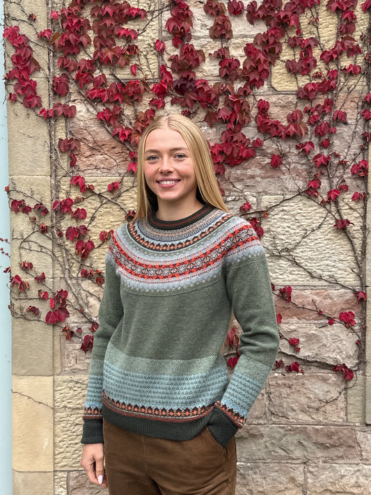 Eribe Alpine Sweater Fairisle In Braemar
