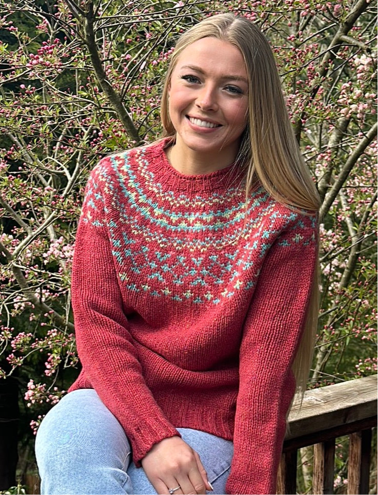New Harley Of Scotland Chunky Knit In Oransay