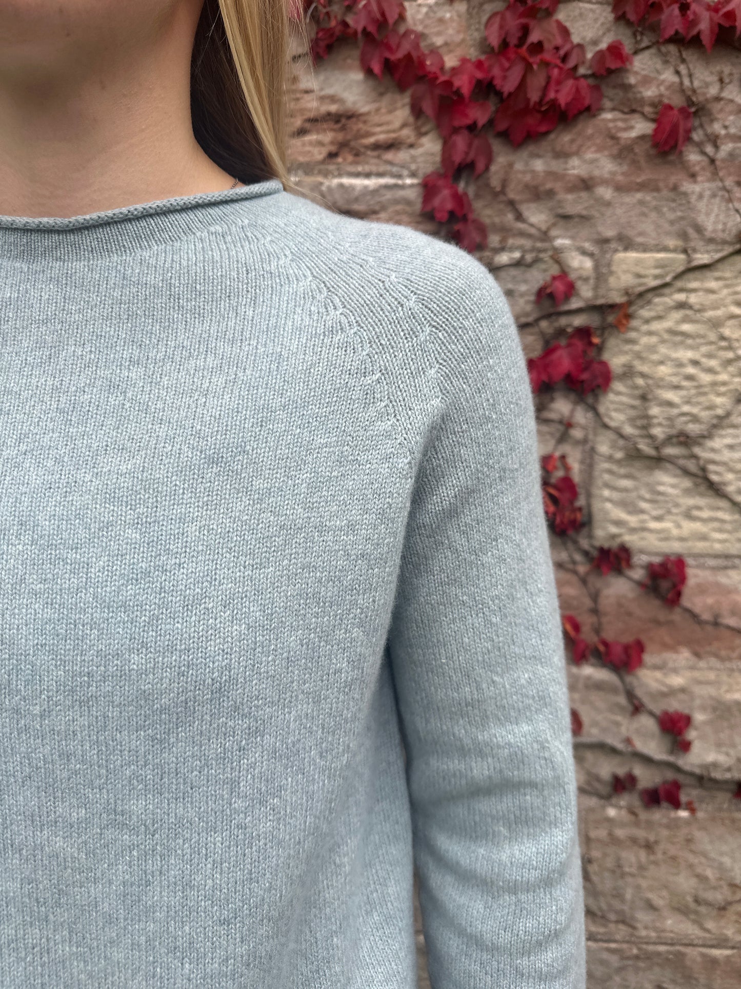 Harley Of Scotland Roll Neck Sweater In Harr