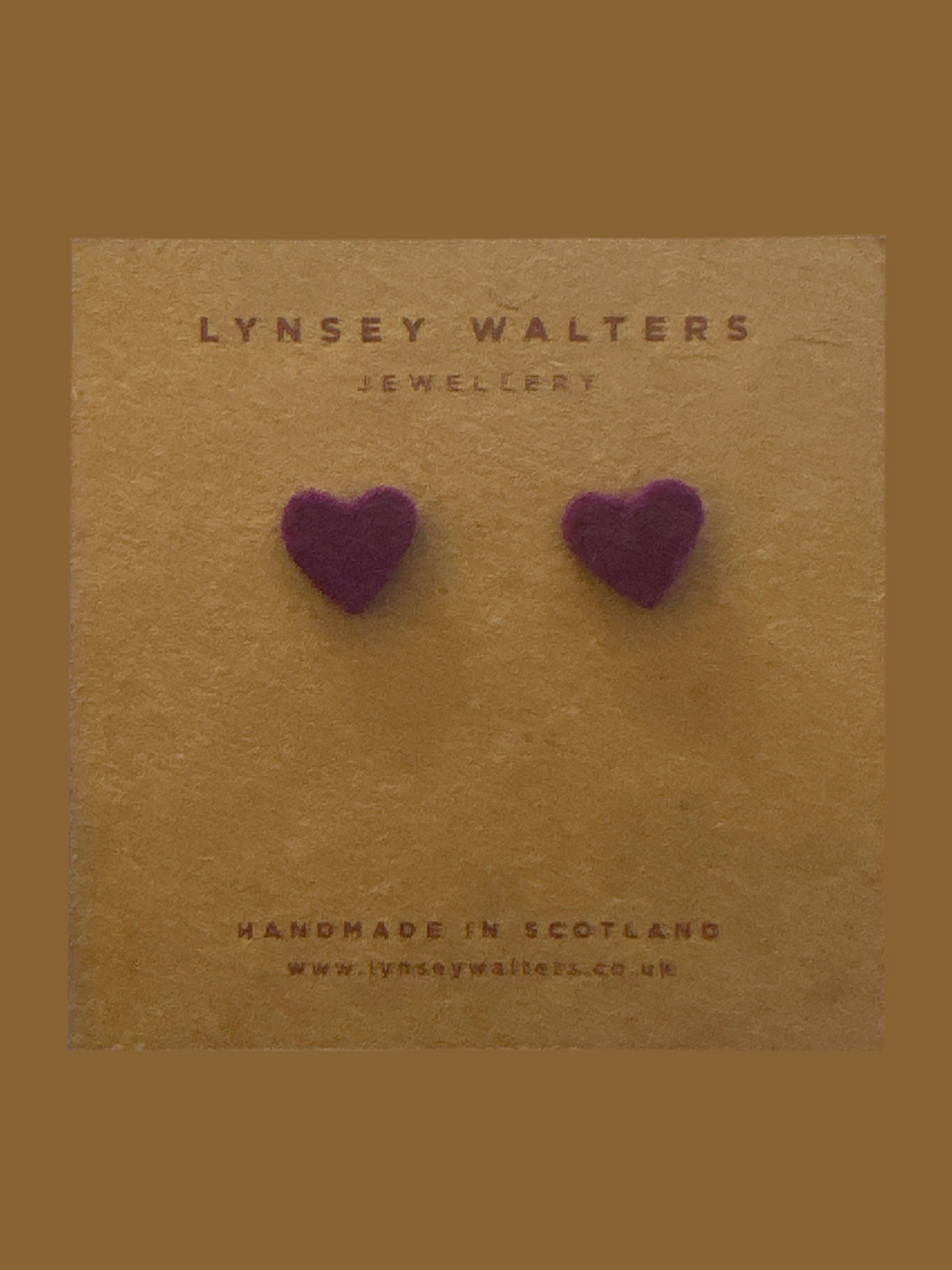 Lynsey Walters Heart Earrings