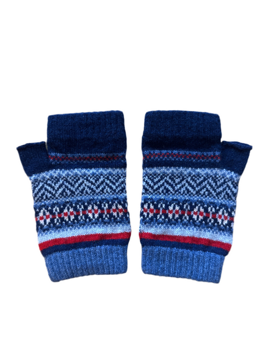 Eribe Stobo Open Mitt In Navy-Reflection