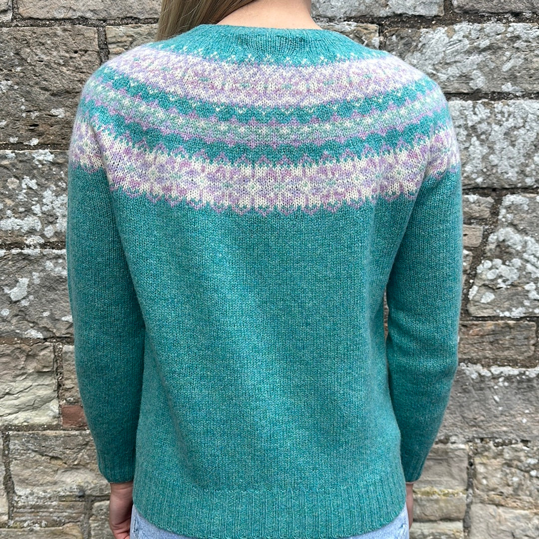 New Harley Of Scotland Fairisle In Marble Gemstone
