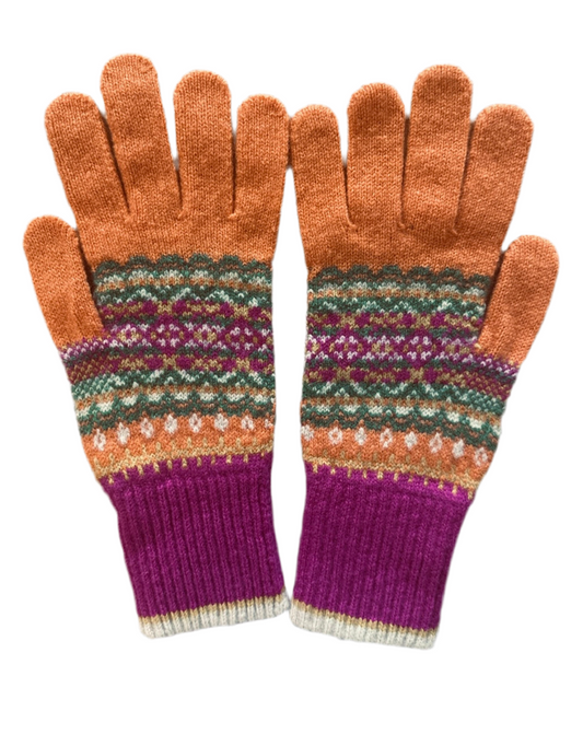 New Eribe Knitwear Alloa Glove In Tulip
