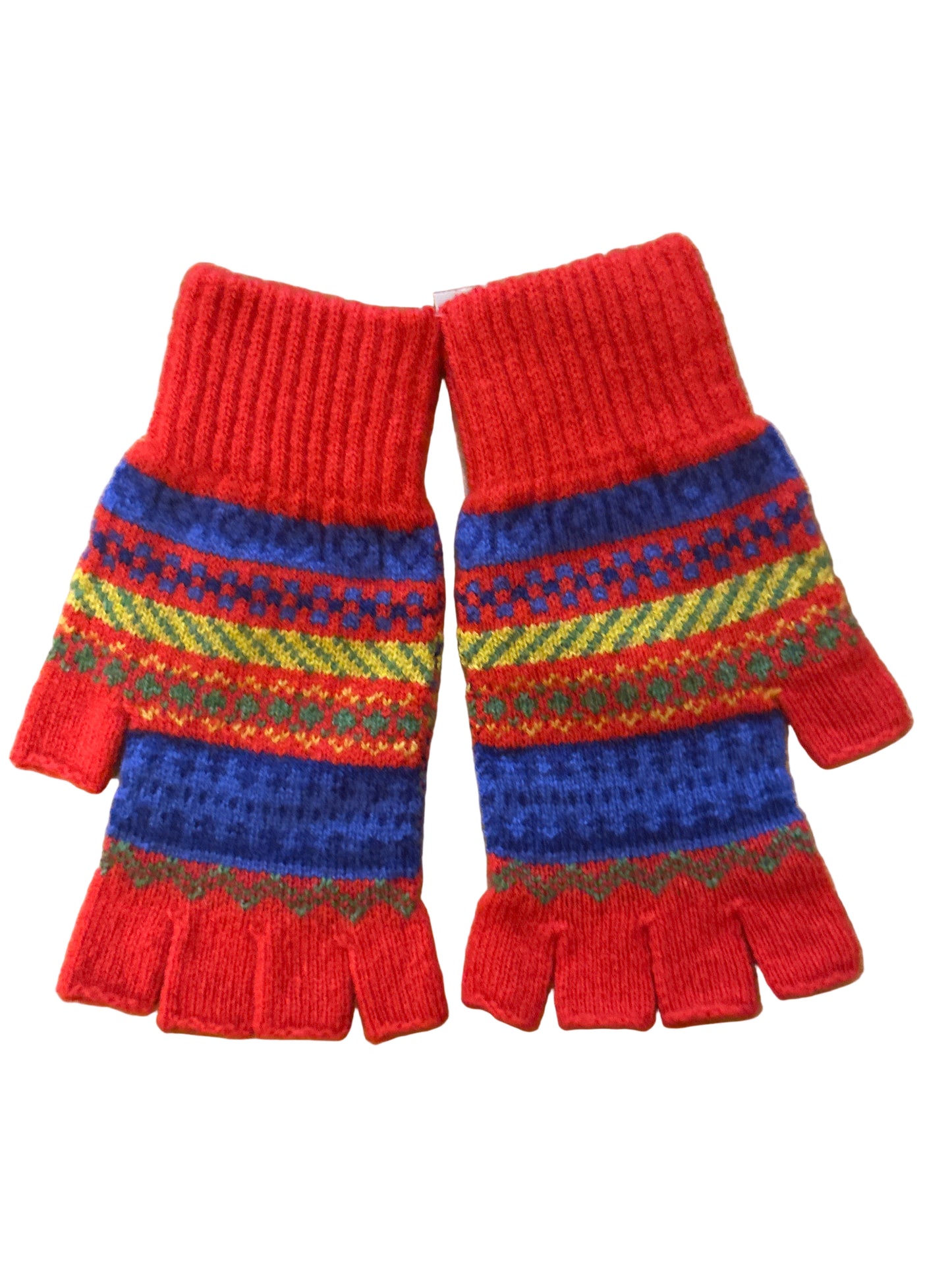 Green Grove Weavers Staffa Fingerless Glove in Holly