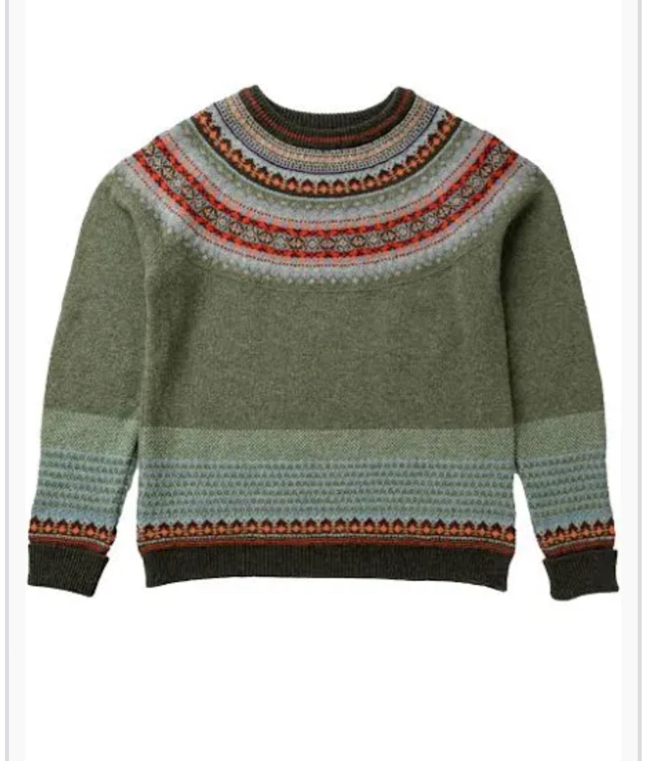 Eribe Alpine Sweater Fairisle In Braemar