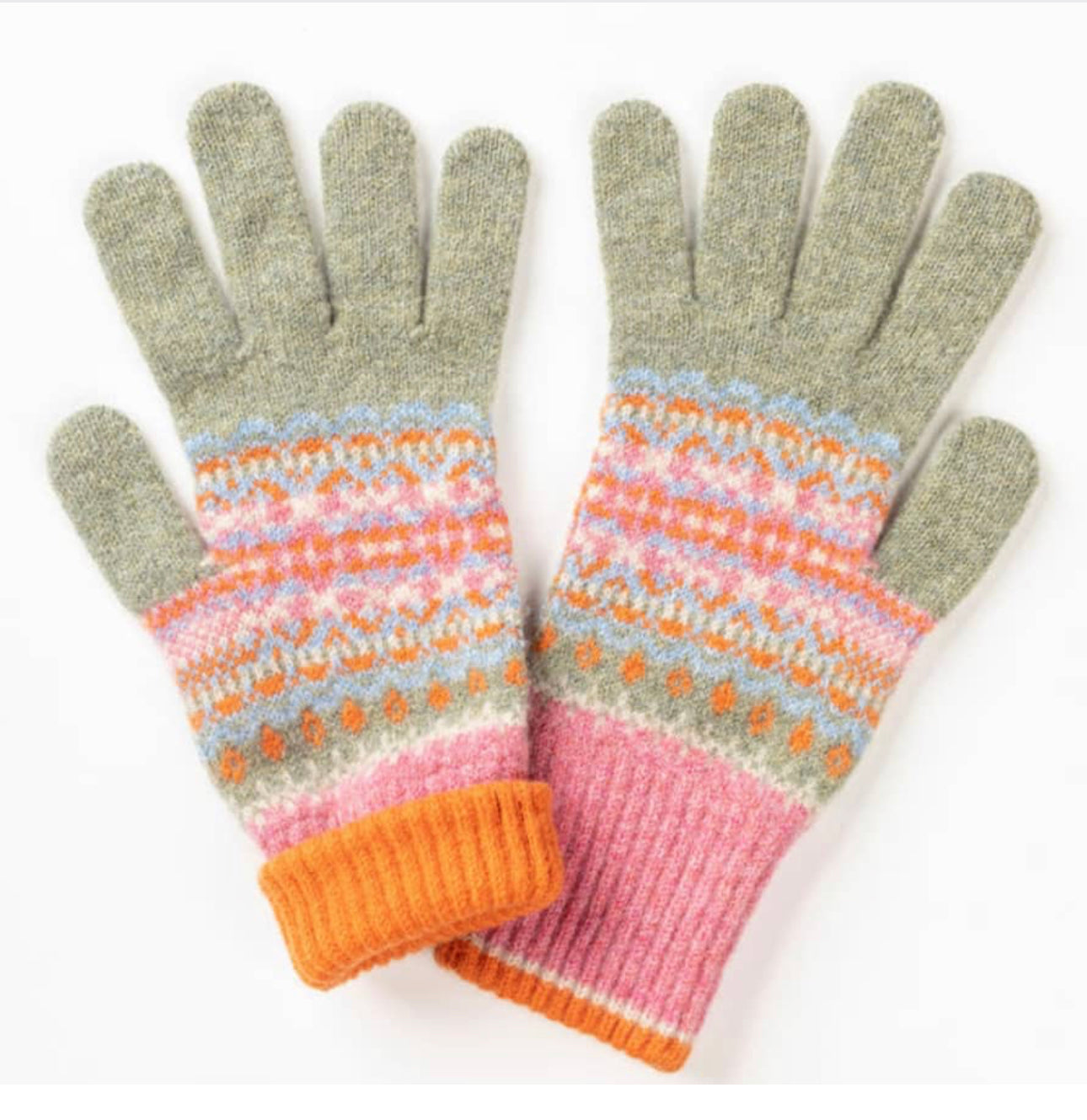 Eribe Knitwear Alloa Glove G4207 In Pink Willow