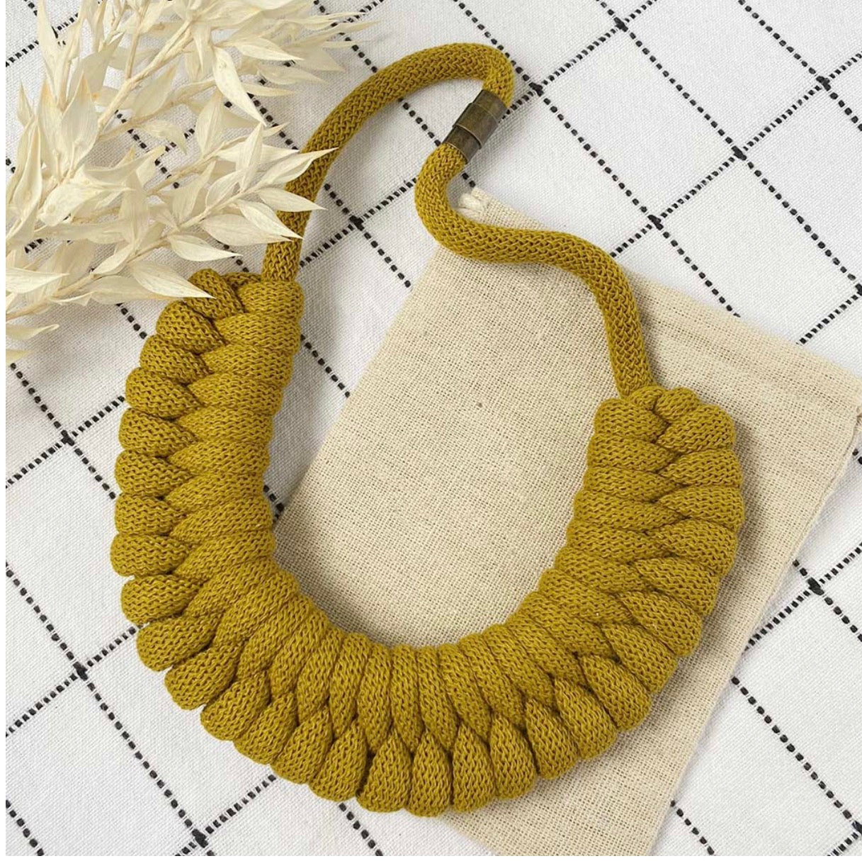 Handmade Macrame Necklace