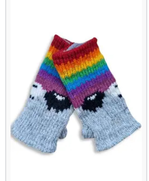 Hand knit Arm Warmers