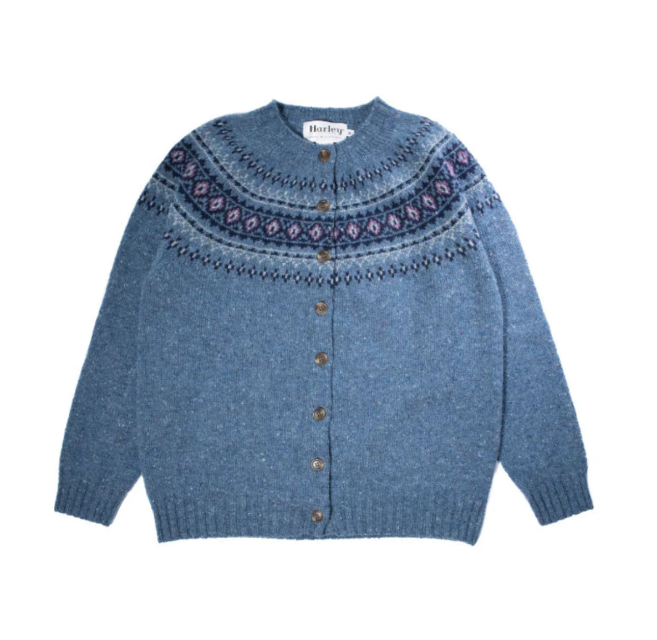 Harley Of Scotland Cardigan in Ossian 25