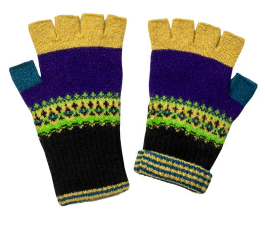 New Alloa Fingerless Gloves In Sirius