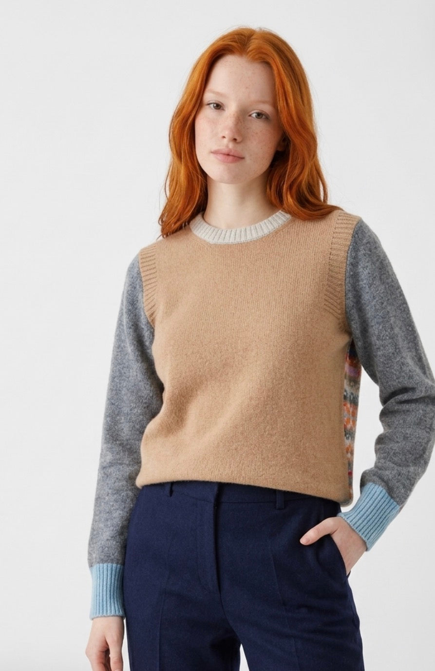New Eribe Stobo Graffiti Sweater In Dapper