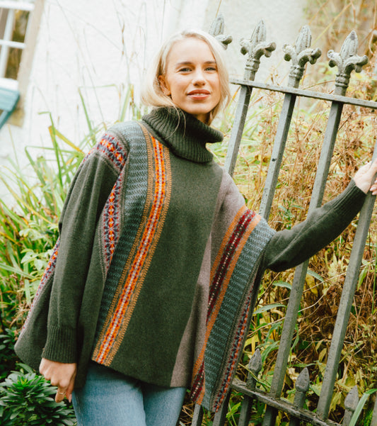 Eribe Montrose Cowl Sweater In Bracken