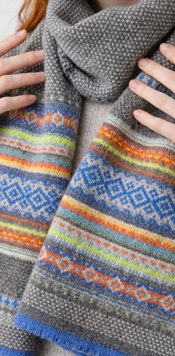 New Eribe Knitwear Alpine Scarf In Charm