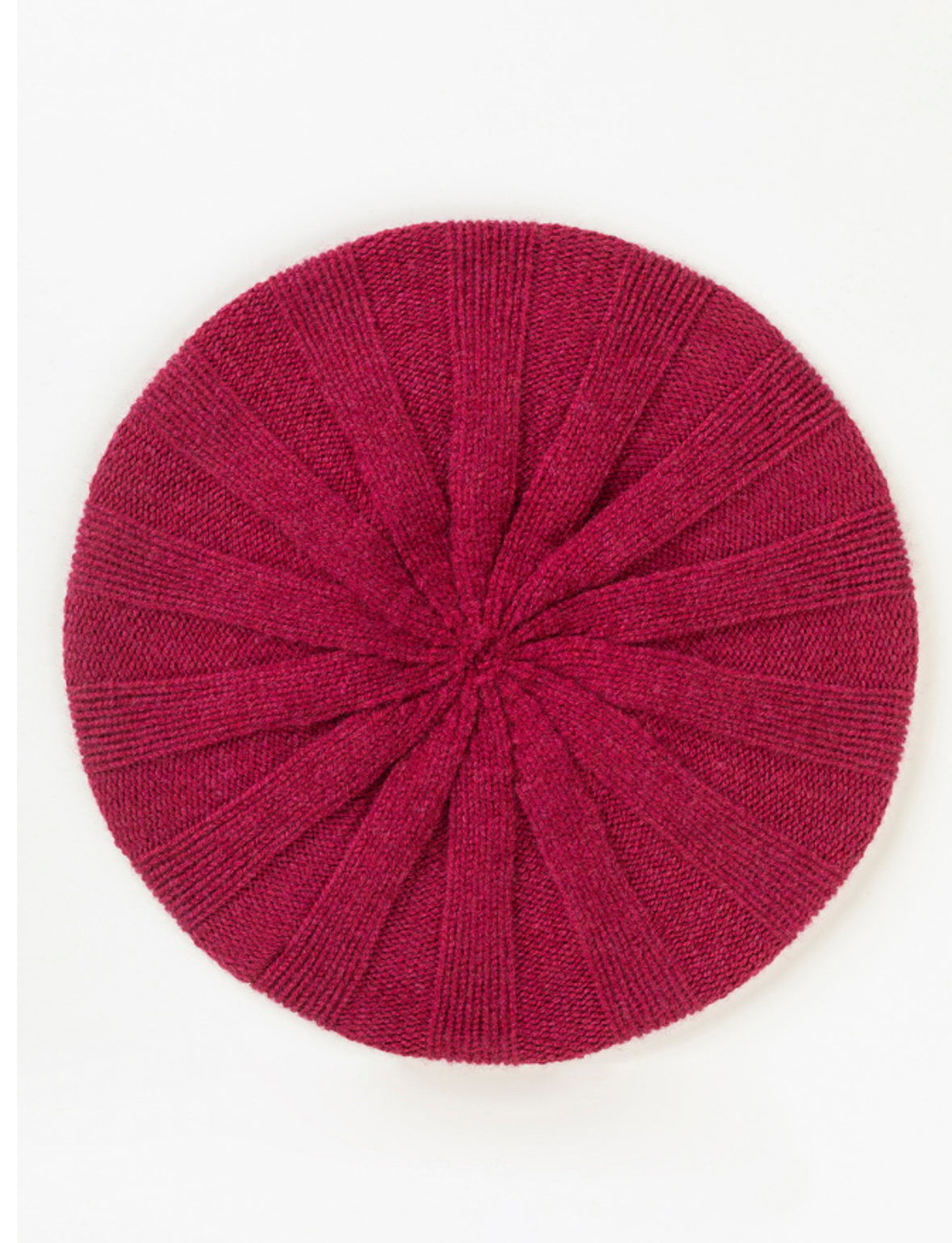 Eribe Bowden Rib Beret In Rosehip