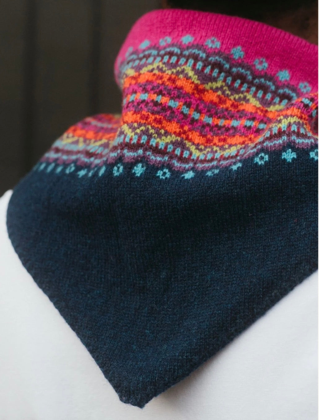 New Scottish Fairisle Neckerchiefs For In Salsa