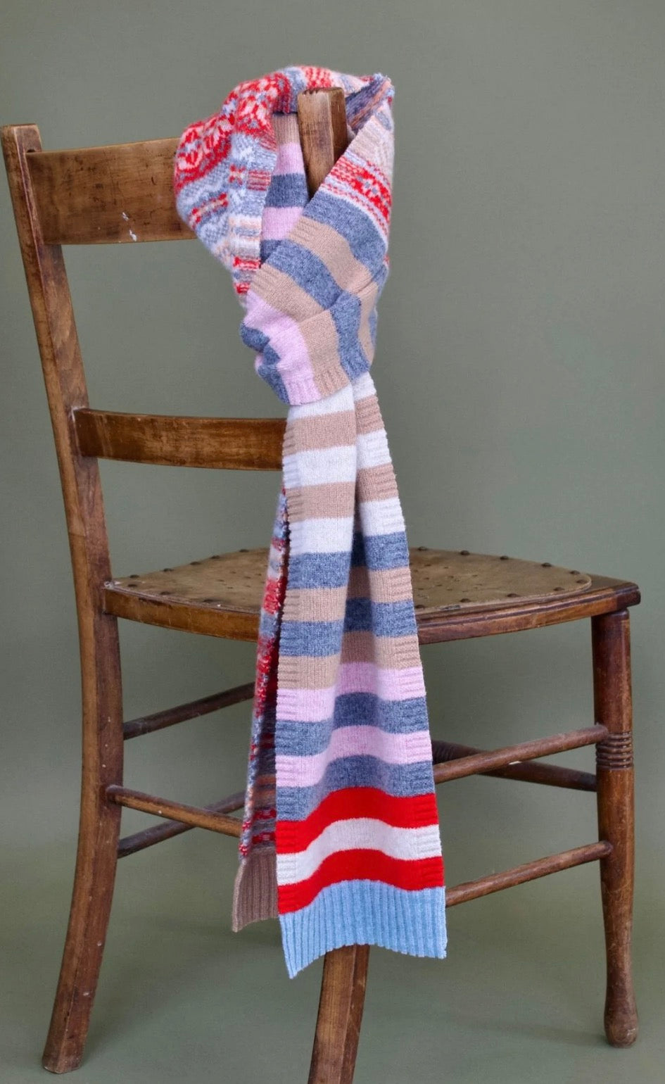 New Eribe Stobo Scarf In Dapper