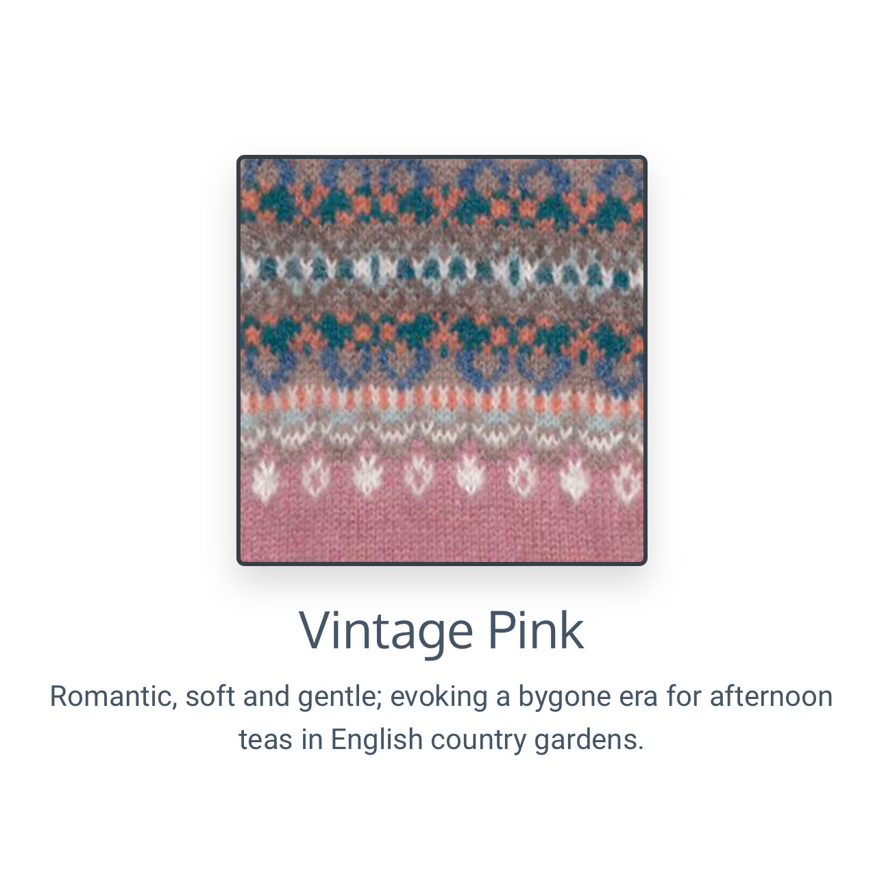 Eribe Alpine Cardigan In Vintage Pink