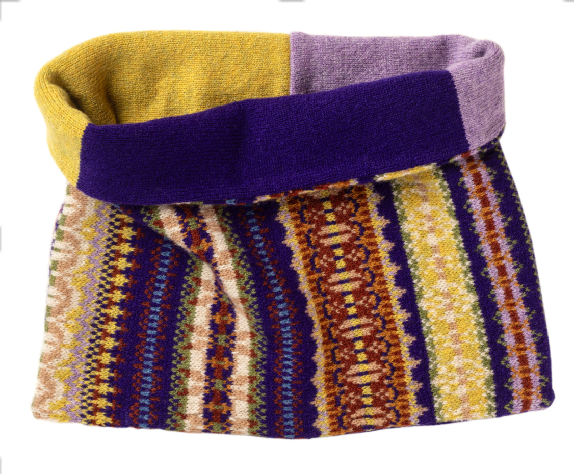 New Eribe Stobo Snood In Mulberry