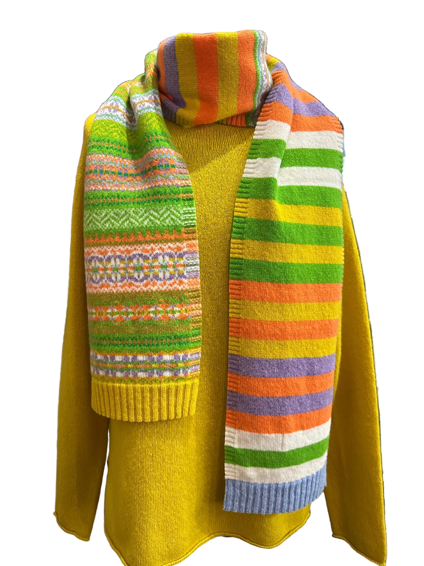 New Eribe Stobo Scarf In Coorie