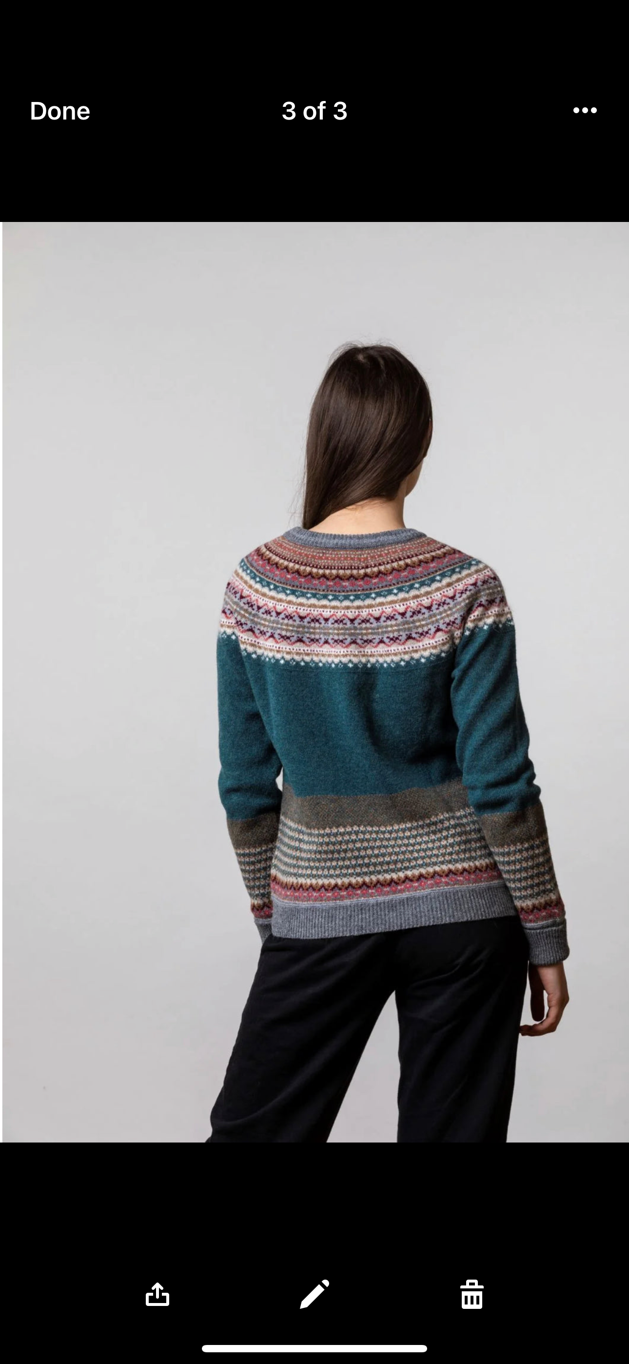 Eribe Alpine Sweater Fairisle In Lugano