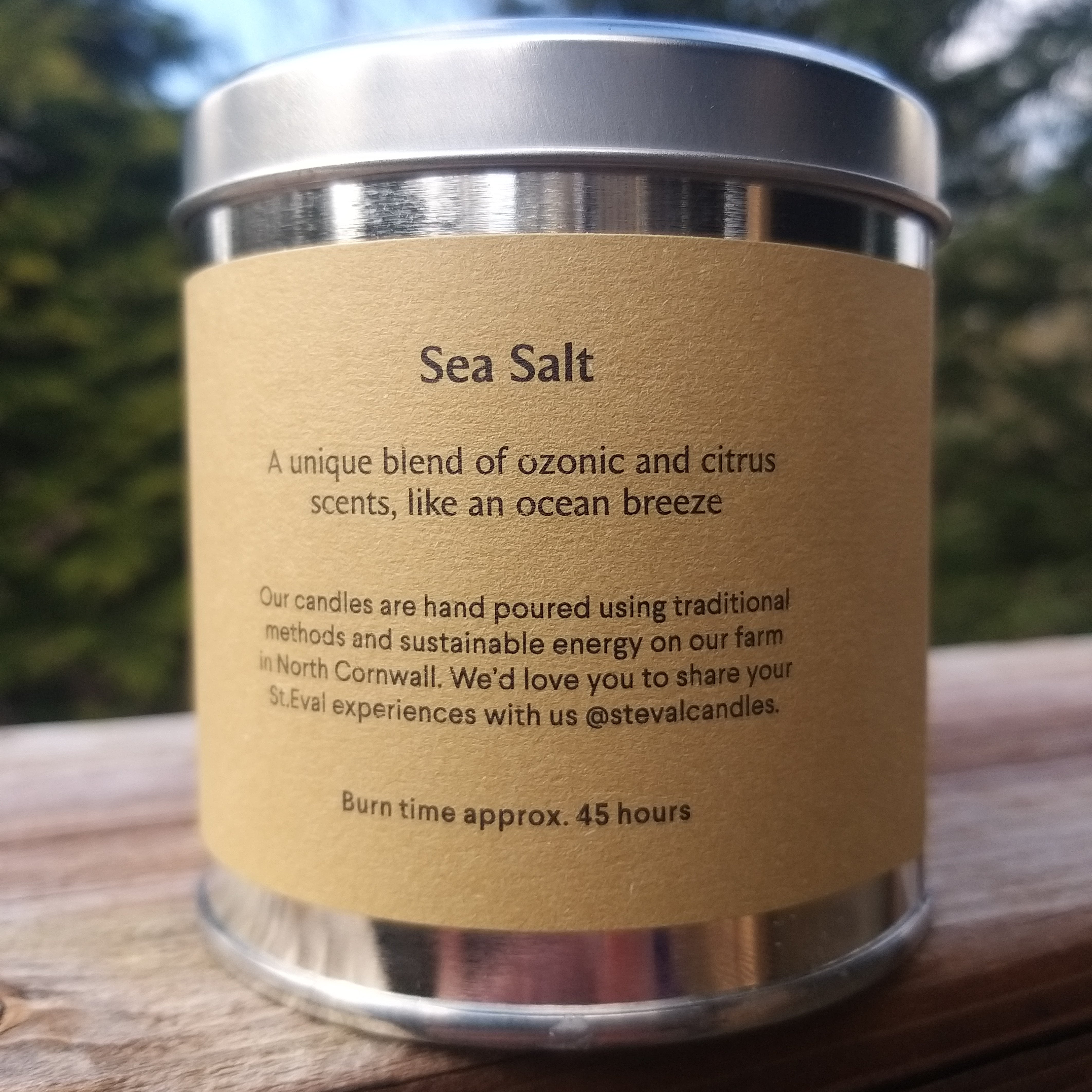St Eval Large Sea Salt Candle