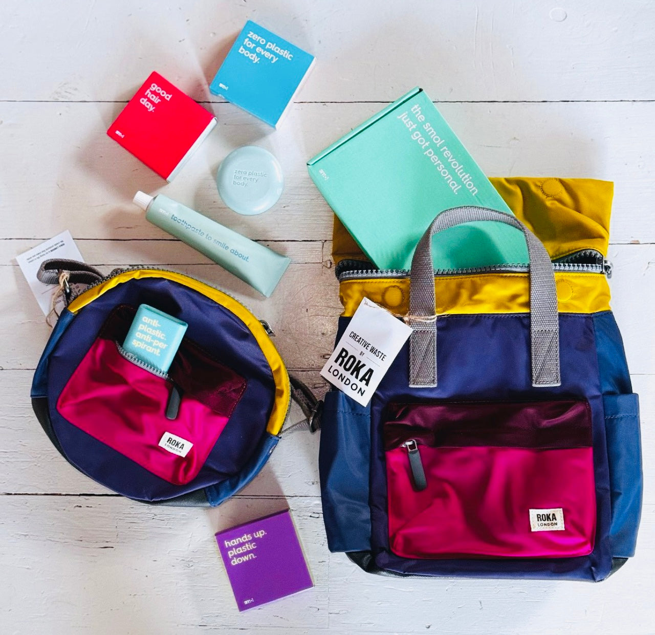 Colourful Handbags Ruck Sacks & Purses