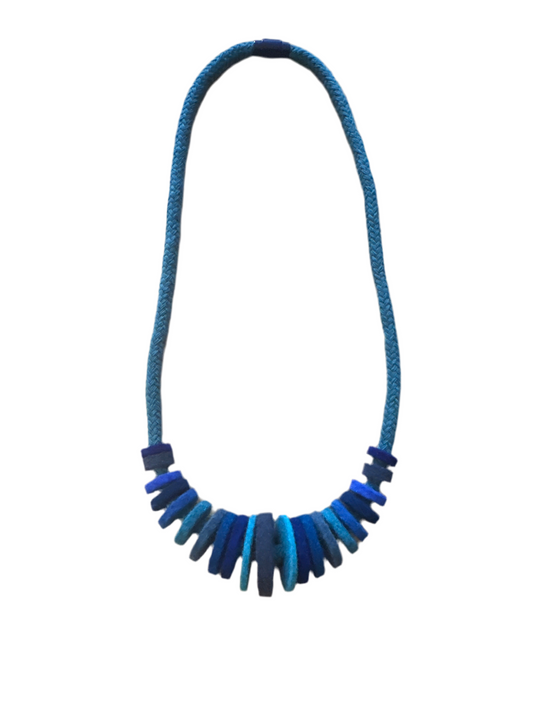 Lynsey Walters Miley Necklace - Multi Blues