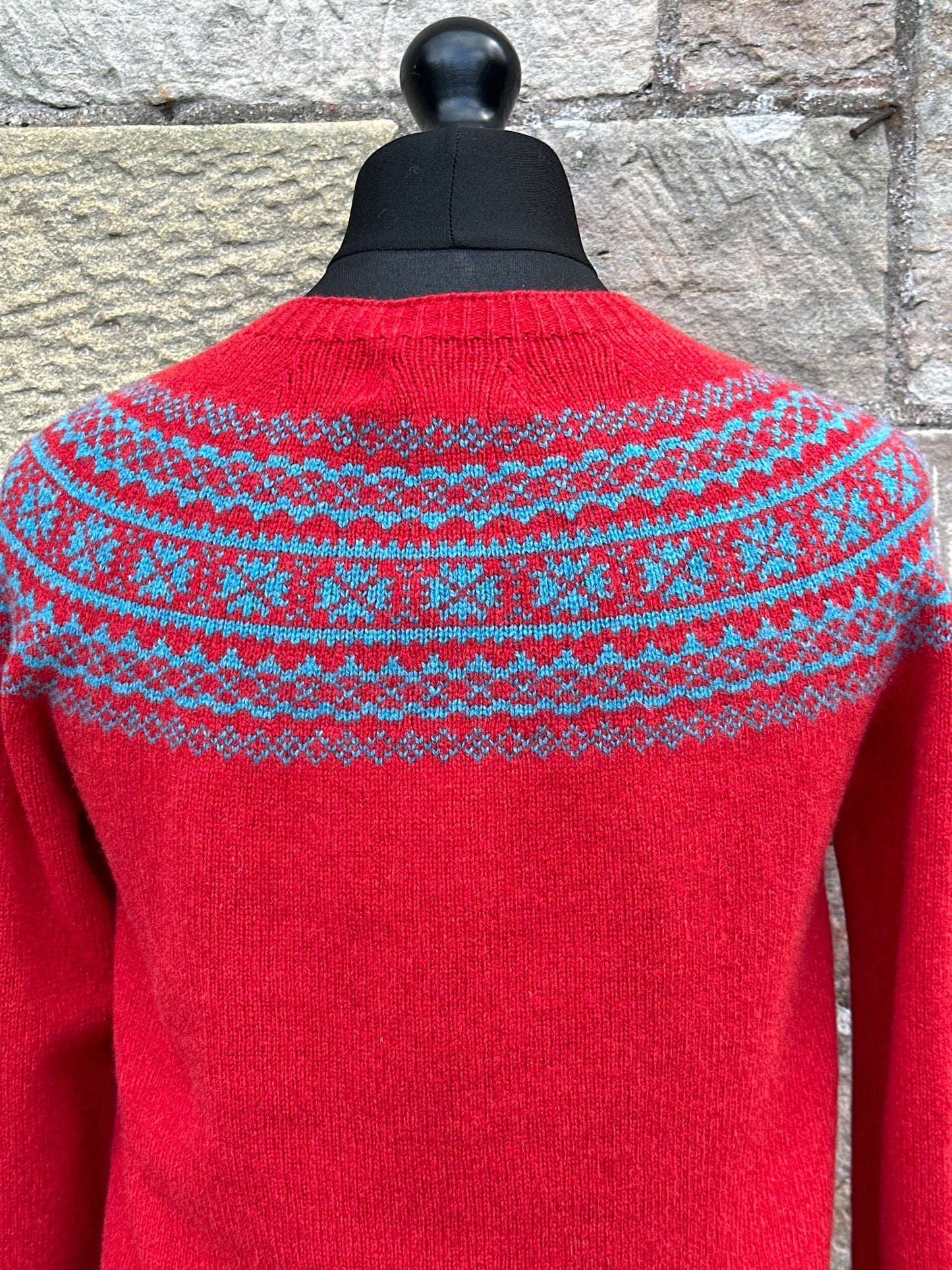SALE New Harley Of Scotland Fairisle In Jasper & Utopia