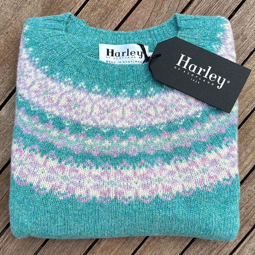 New Harley Of Scotland Fairisle In Marble Gemstone