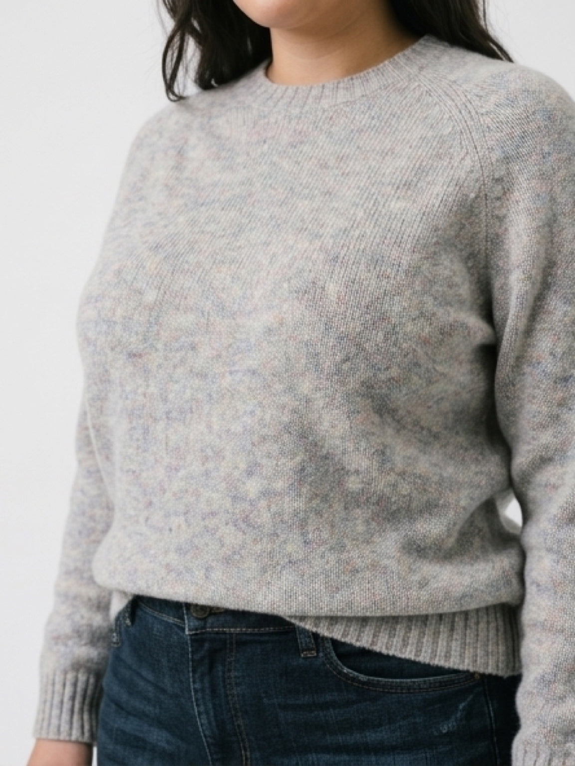 New Harley Of Scotland Crew Neck Sweater In Aurora