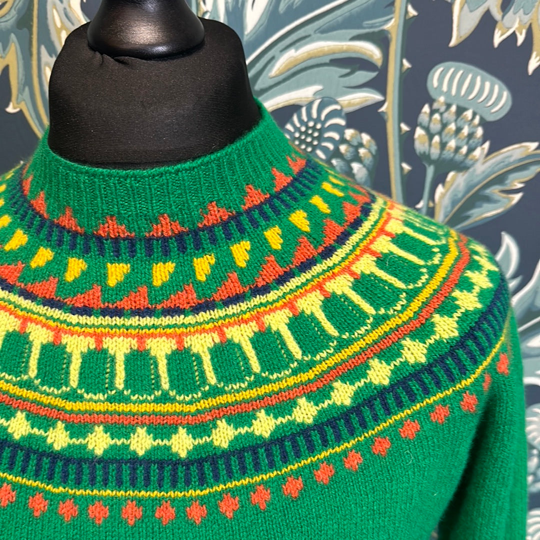 SALE Harley of Scotland Fairisle In Jungle