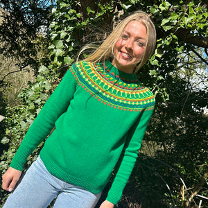 SALE Harley of Scotland Fairisle In Jungle