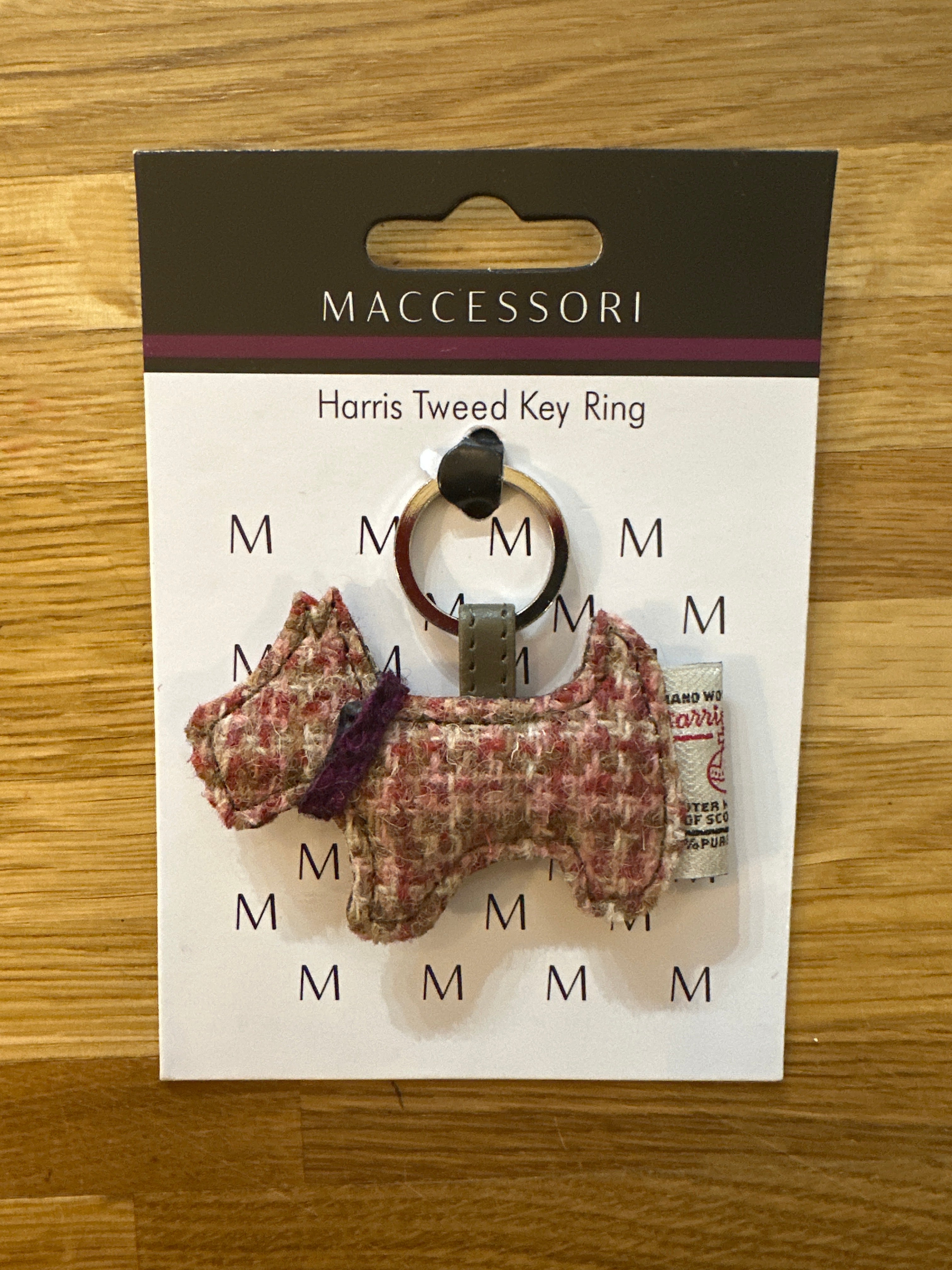 Harris Tweed Scotty Dog Keyrings