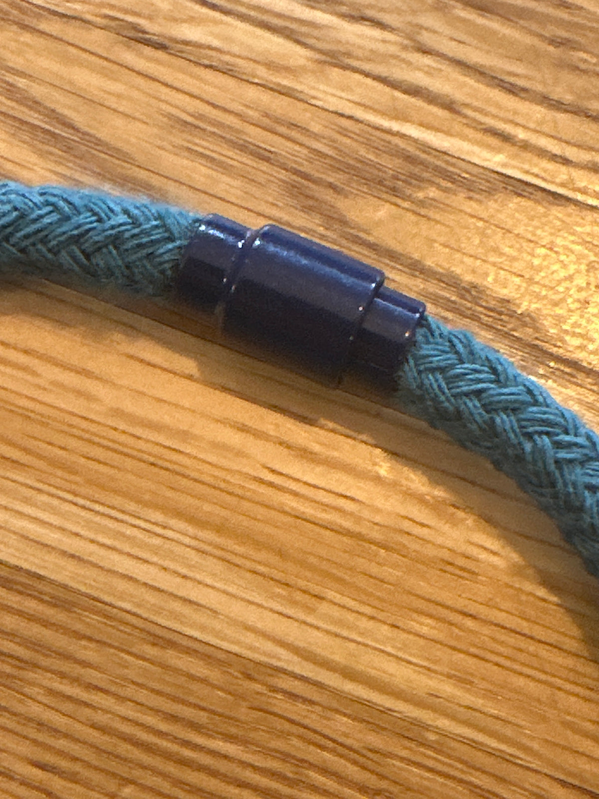 Industrial Wood, Rope Handcrafted Necklace By Lynsey Walters