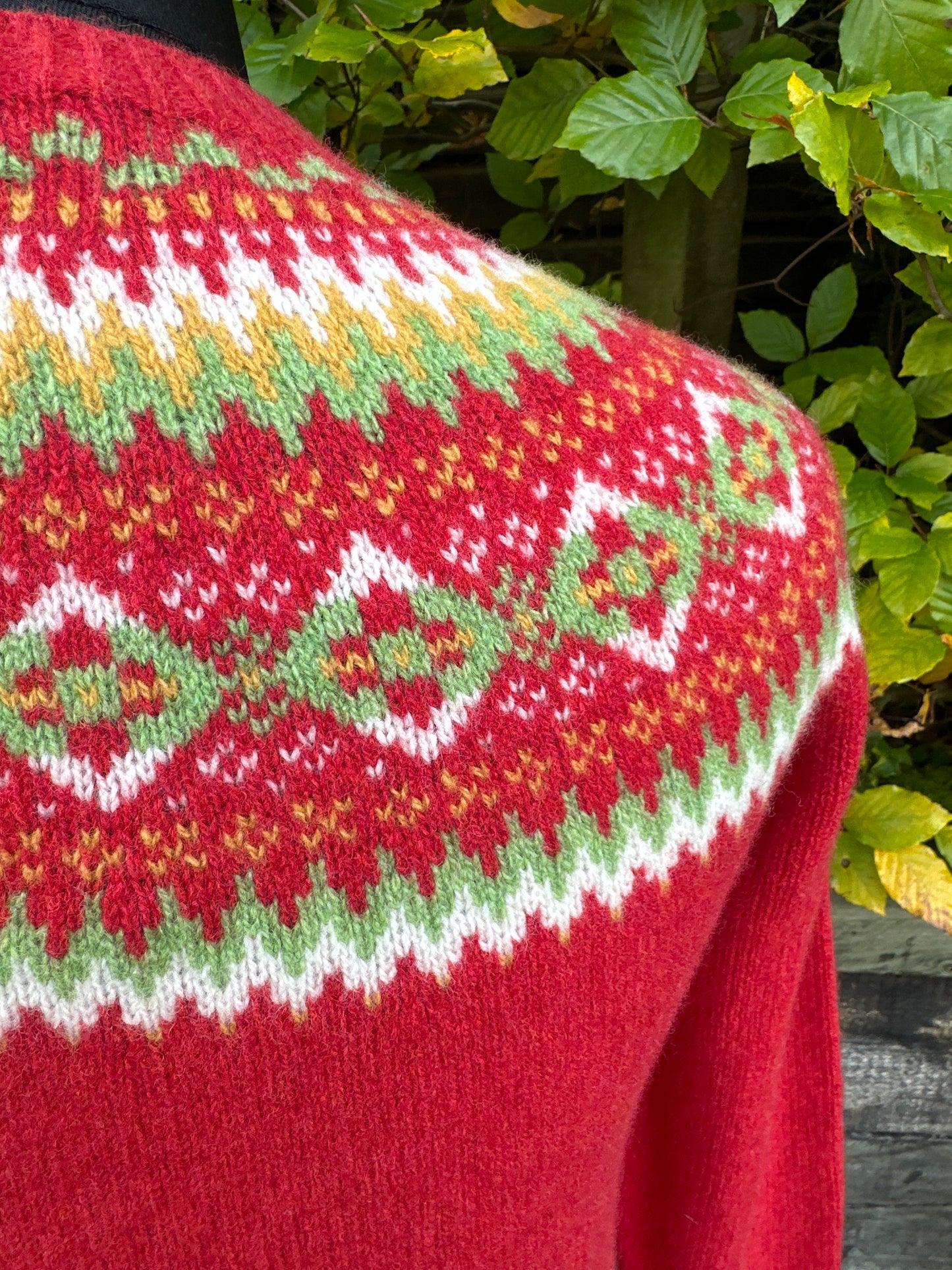 SALE New Harley Of Scotland Fairisle In Jasper