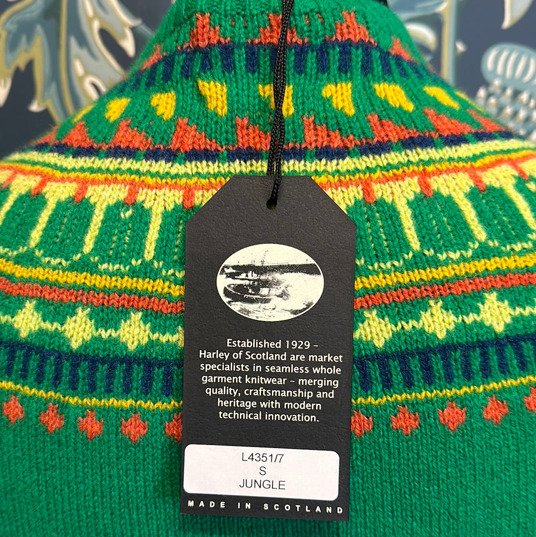 SALE Harley of Scotland Fairisle In Jungle