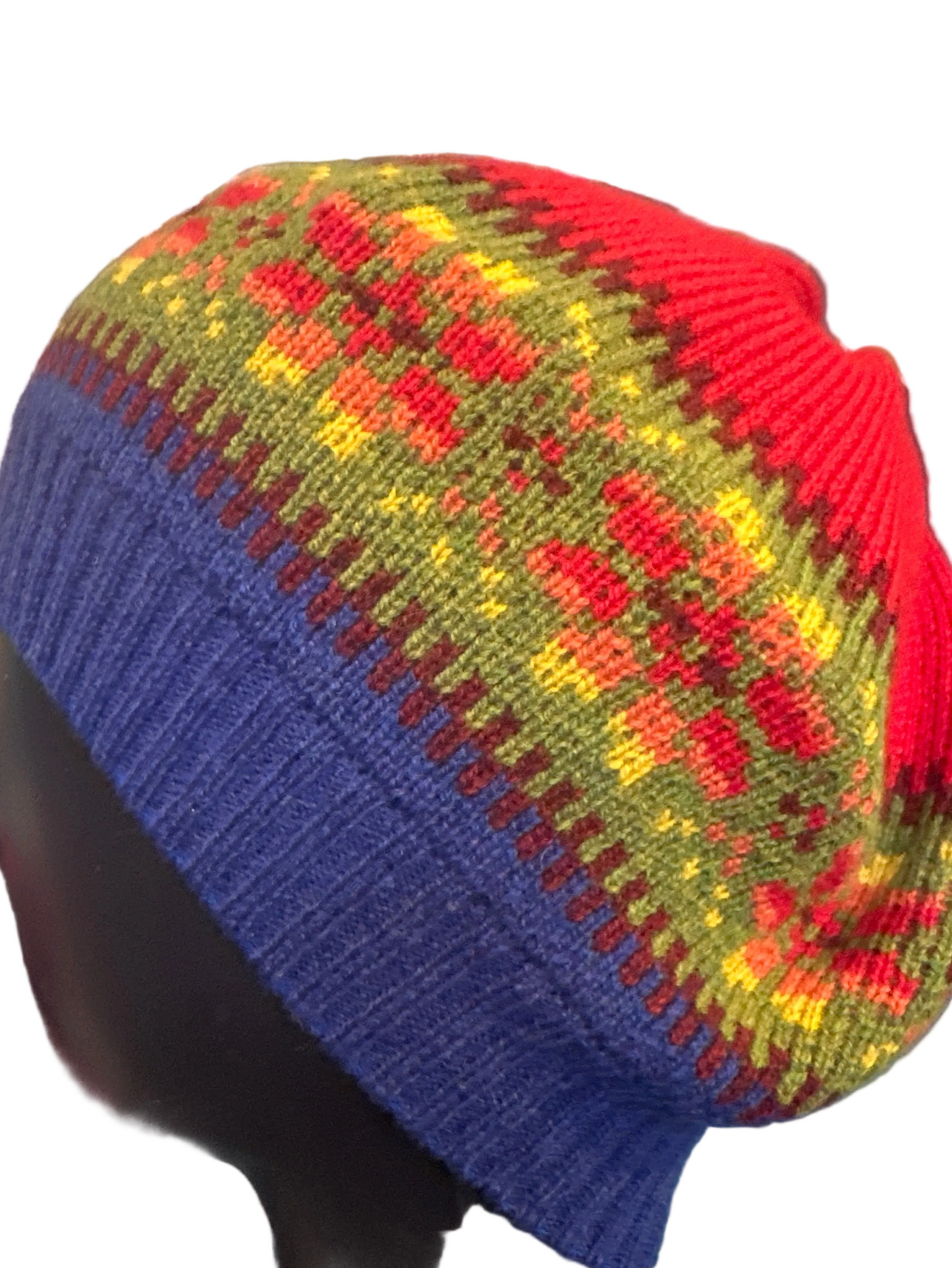Scottish Green Grove Weavers Islay Beret In Holly