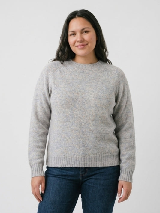 New Harley Of Scotland Crew Neck Sweater In Aurora