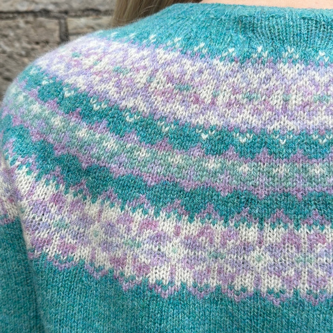 New Harley Of Scotland Fairisle In Marble Gemstone