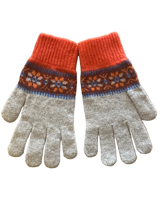 Green Grove Weavers Islay Gloves In Natural