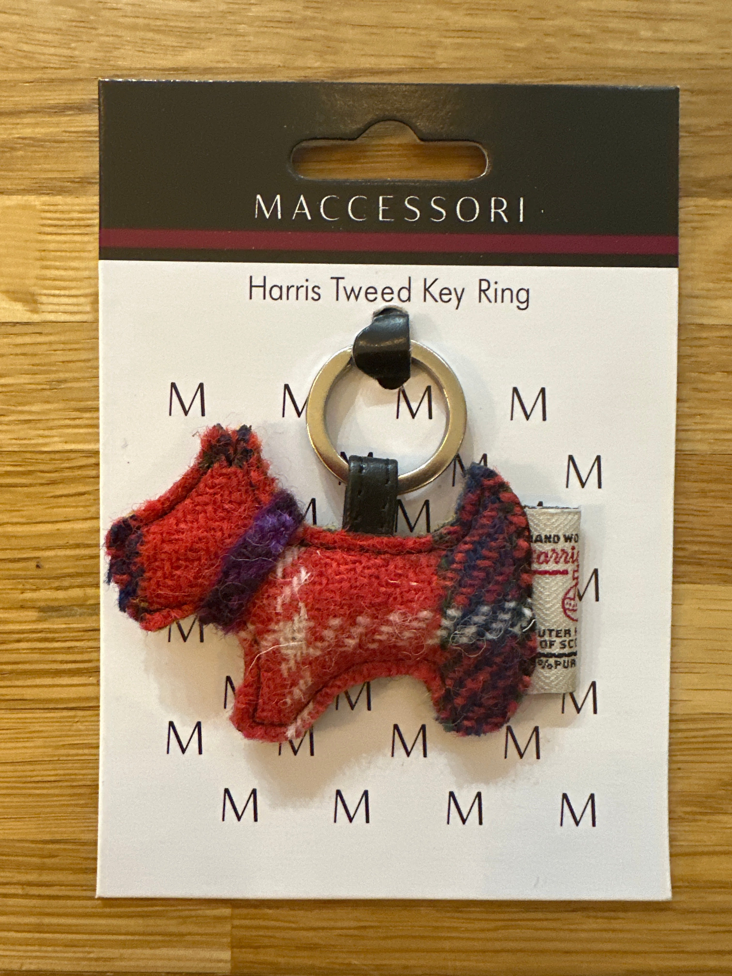 Harris Tweed Scotty Dog Keyrings