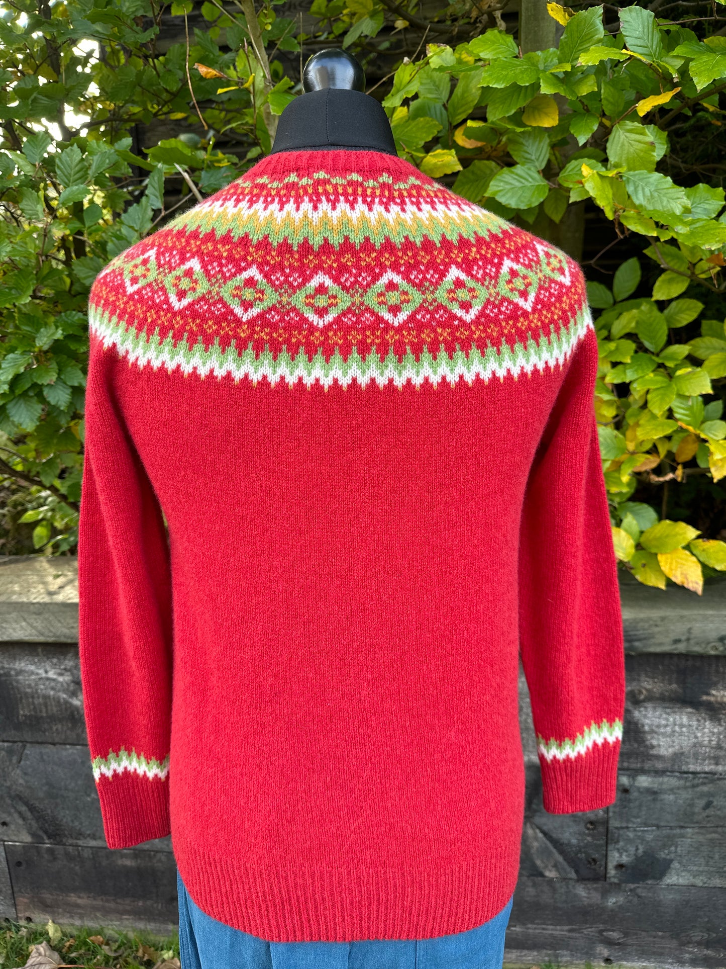 SALE New Harley Of Scotland Fairisle In Jasper