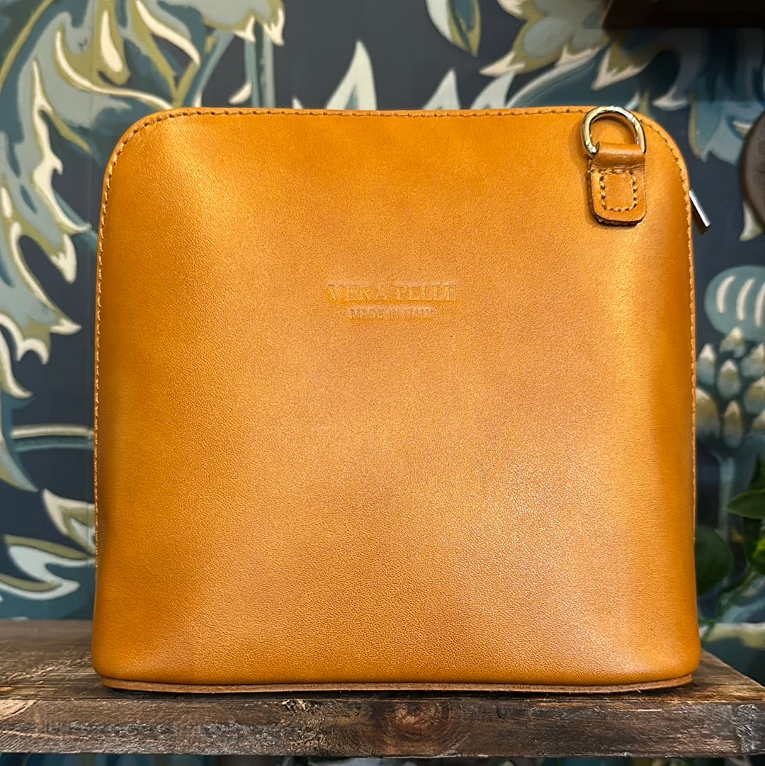 Stylish Leather Across Body Bag