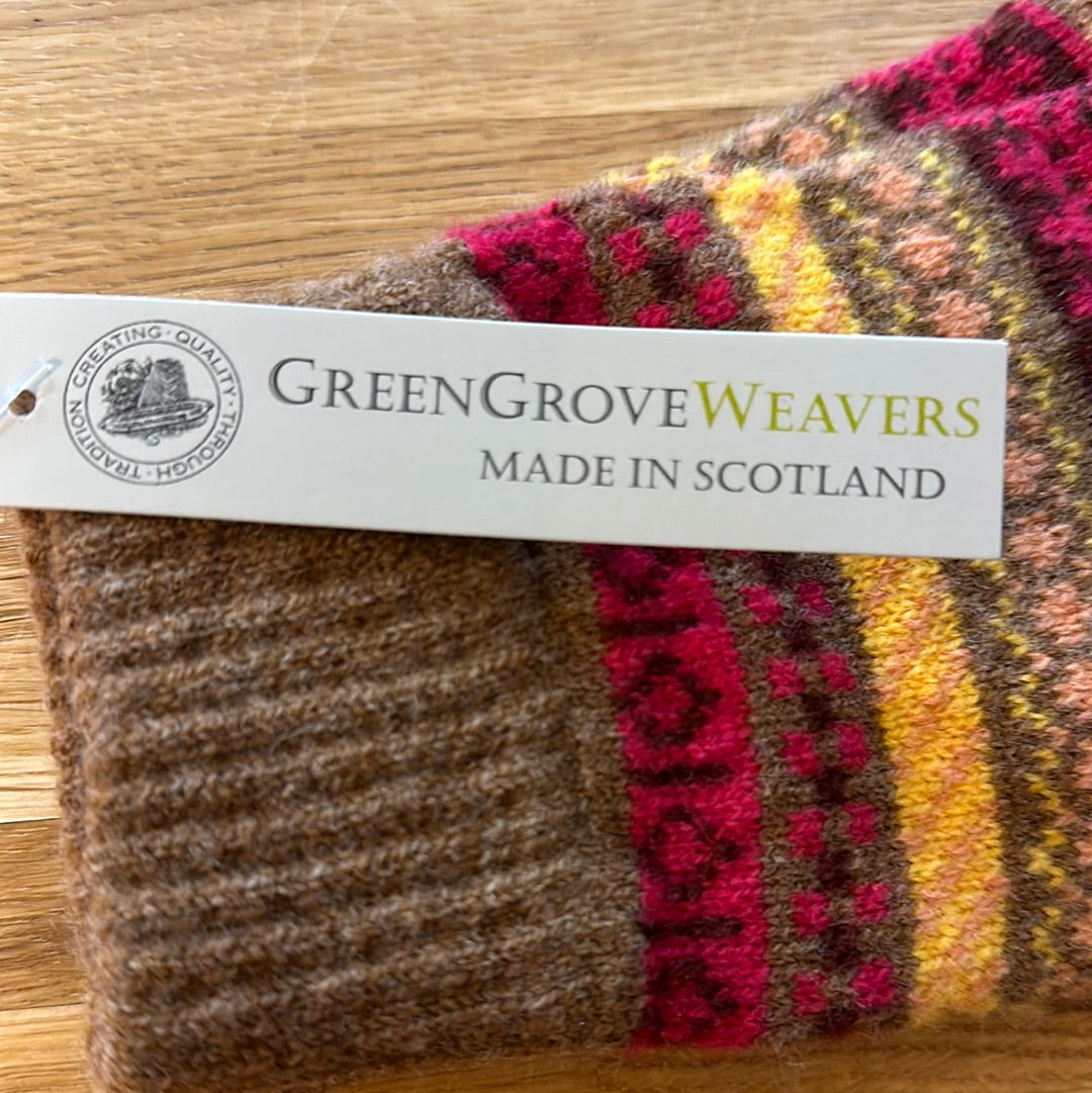 Green Grove Weavers Staffa Fingerless Glove
