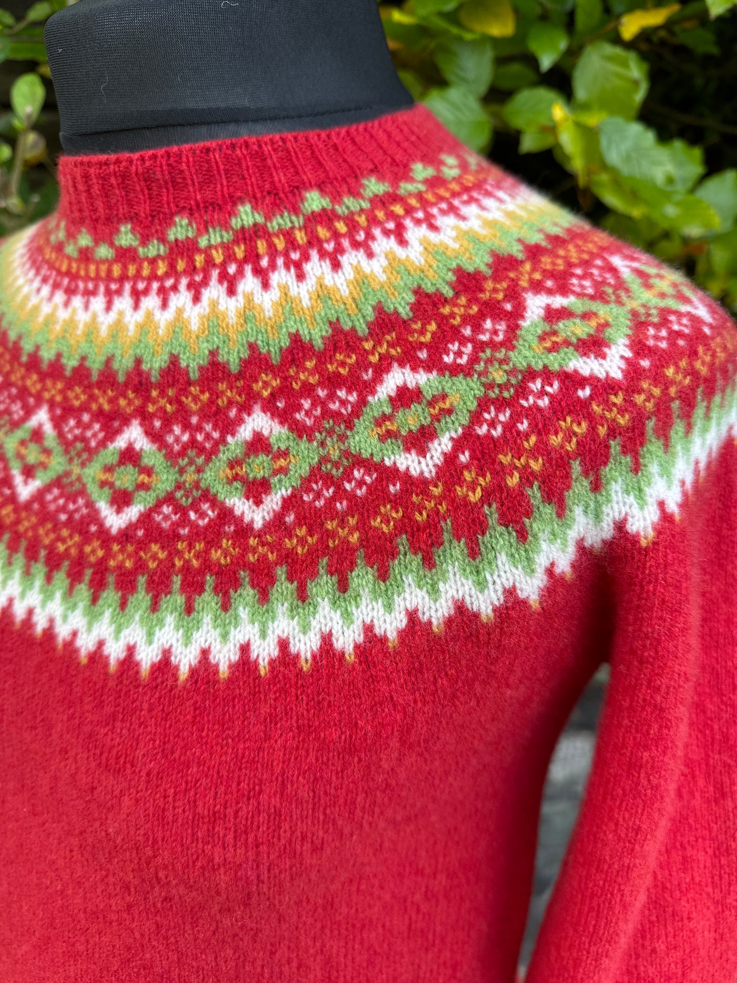 SALE New Harley Of Scotland Fairisle In Jasper