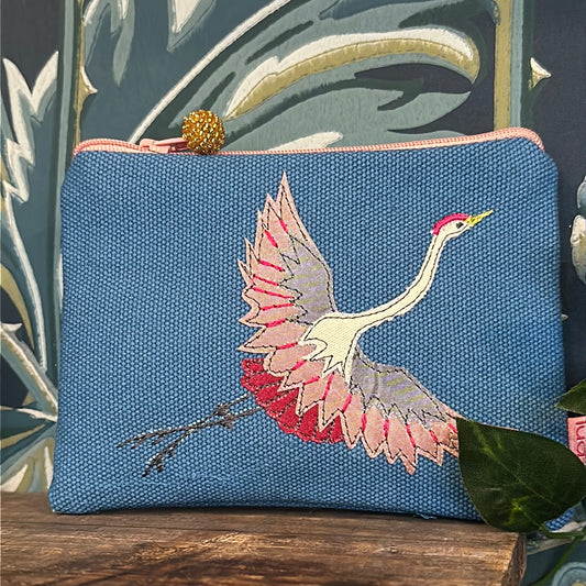 Lua Crane Coin Purse