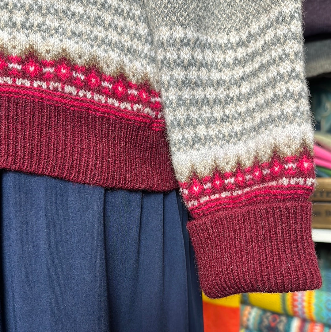 NEW Eribe Alpine Sweater P3974 Greyberry